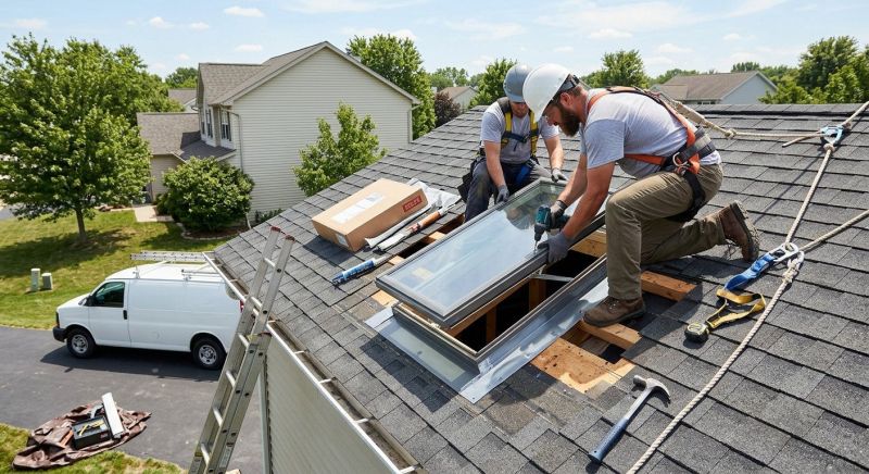 Vented Skylight Installation in Columbia, MO